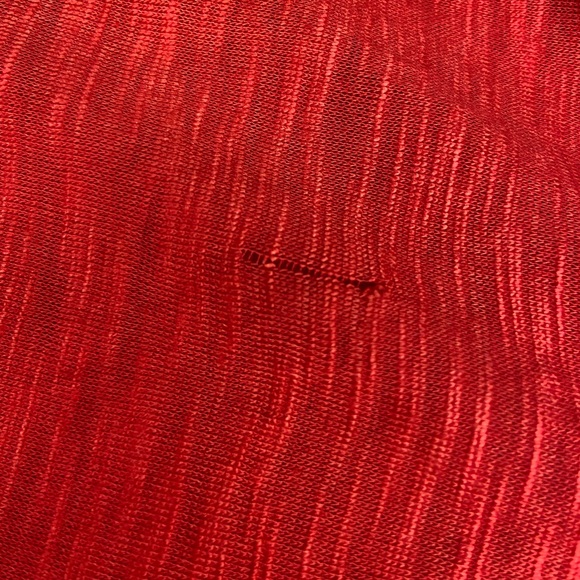 Catherine Malandrino Side Tie Slub T-Shirt L New With Blemish - Picture 2 of 7